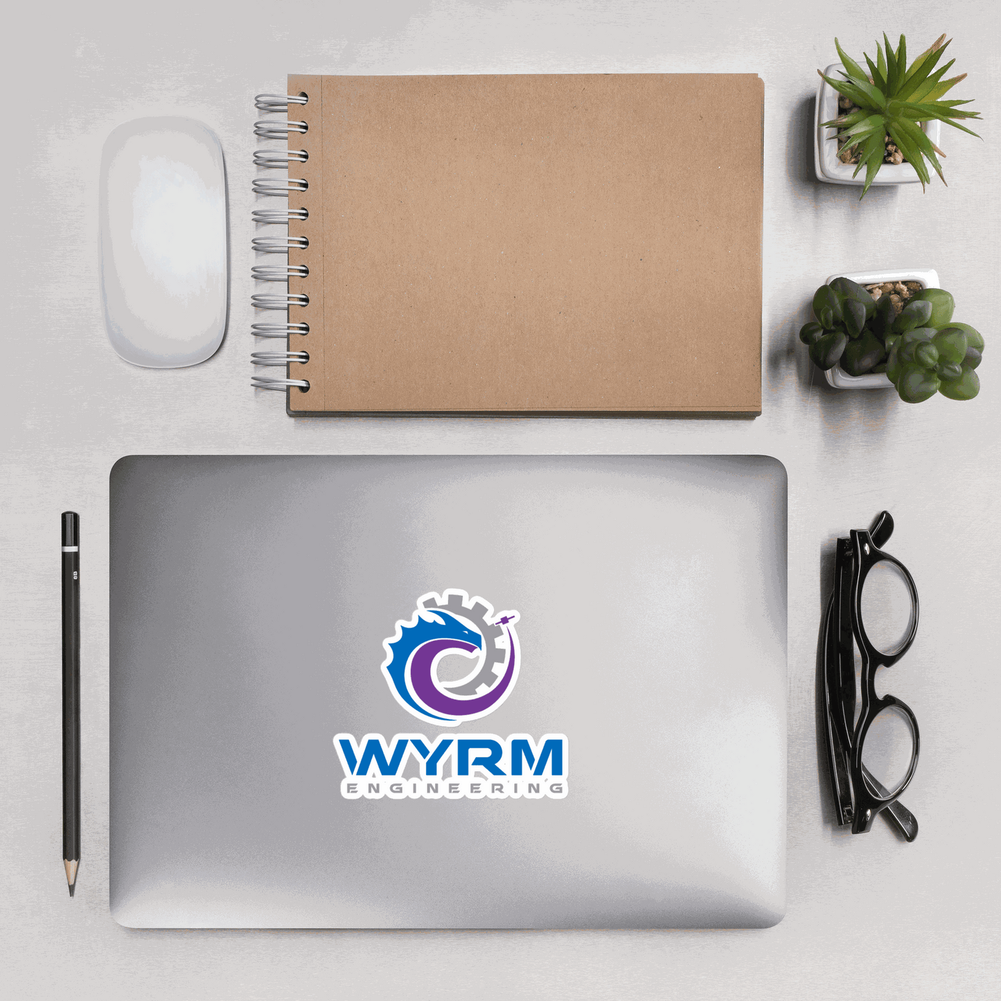 Wyrm Engineering logo vinyl sticker