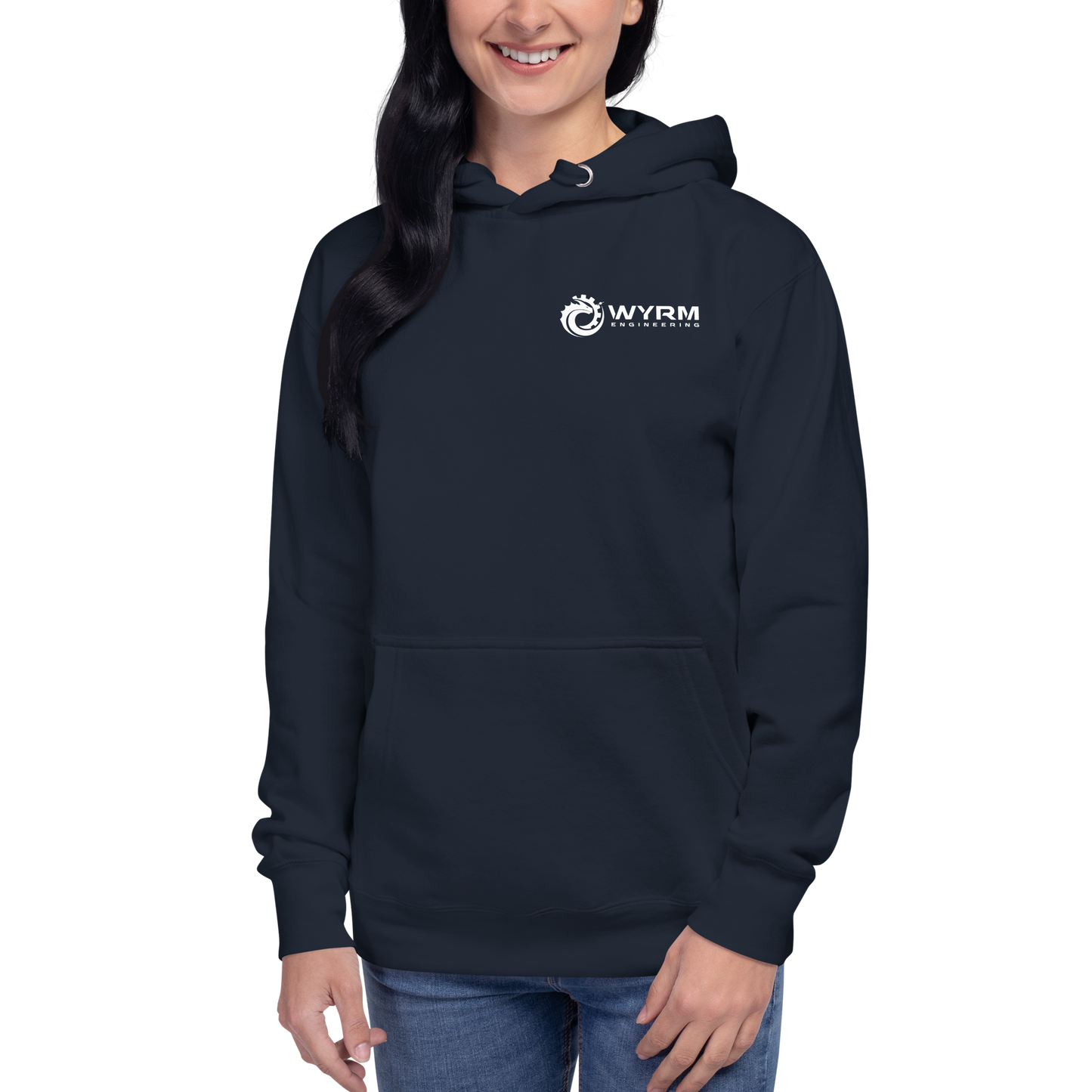 wyrm engineering logo unisex hoodie