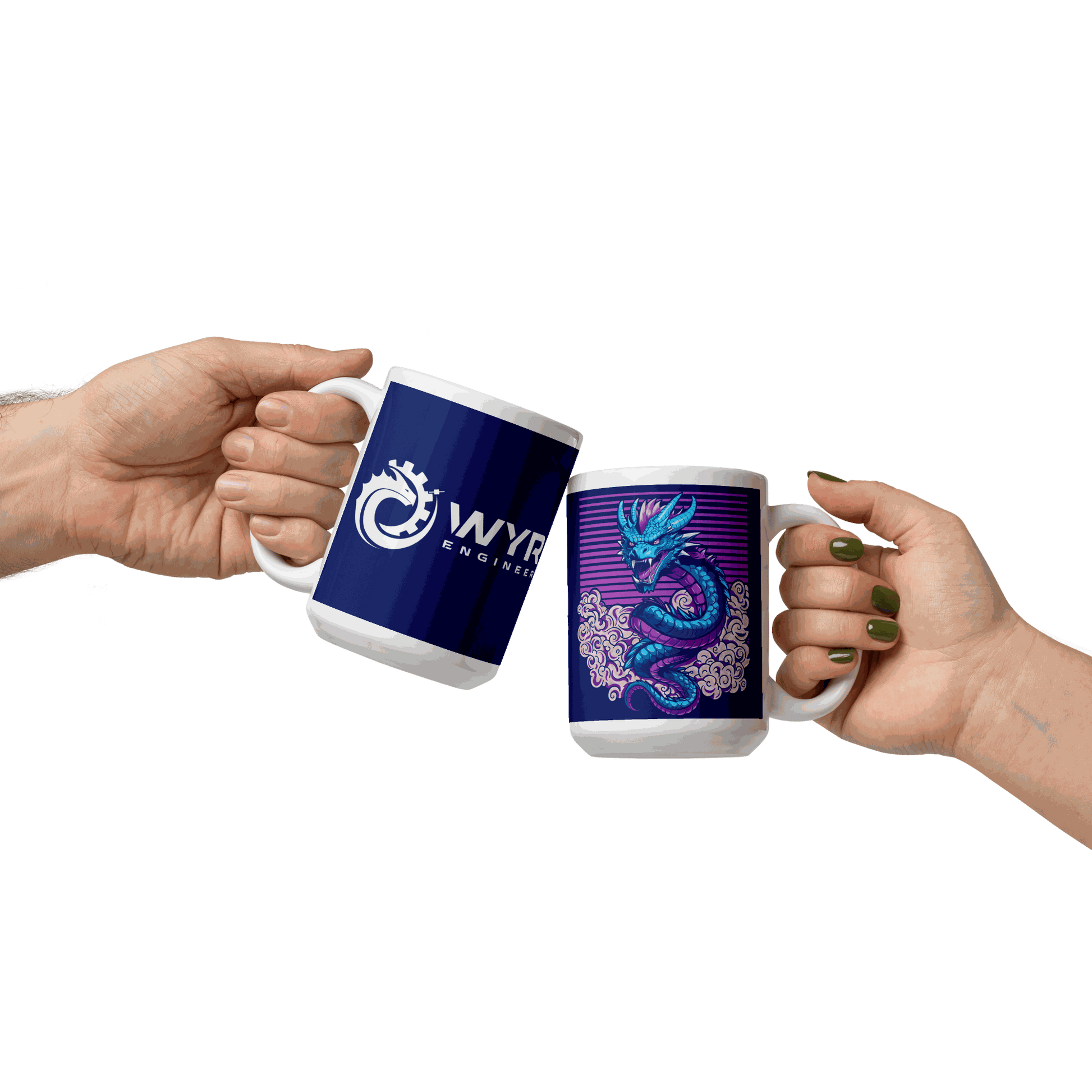  Wyrm dragon office drinking coffee mug  